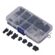 thumbnail image 5 of Conector de cable de terminal, 200 piezas Conector de cable de terminal Conector de clavija macho hembra Carcasa de enchufe macho hembra Diseño fácil de usar, 5 of 8