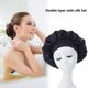thumbnail image 4 of Gorros de Pelo para Dormir de Noche para Mujer Sombrero Sedoso Wdftyju de Satén de Doble Capa Cubierta Ajustable para la Cabeza Accesorios para Peinados Rizados para Prim, 4 of 8