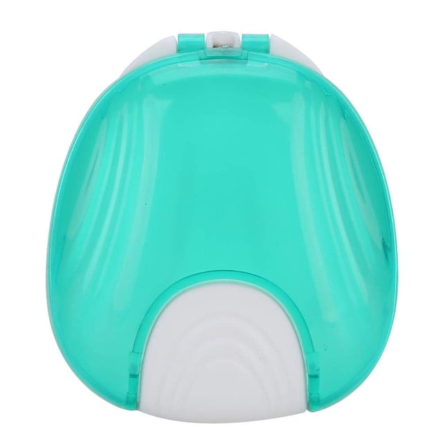 Denture Storage Box, PP Material Orthodontic Retainer Case for Orthodontic Retainer Case(blue)