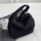 thumbnail image 5 of Bolsa con cierre de hombro para mujer bolsos informales con hilo bordado plisado bolso para axila suave y Simple a la moda, 5 of 9