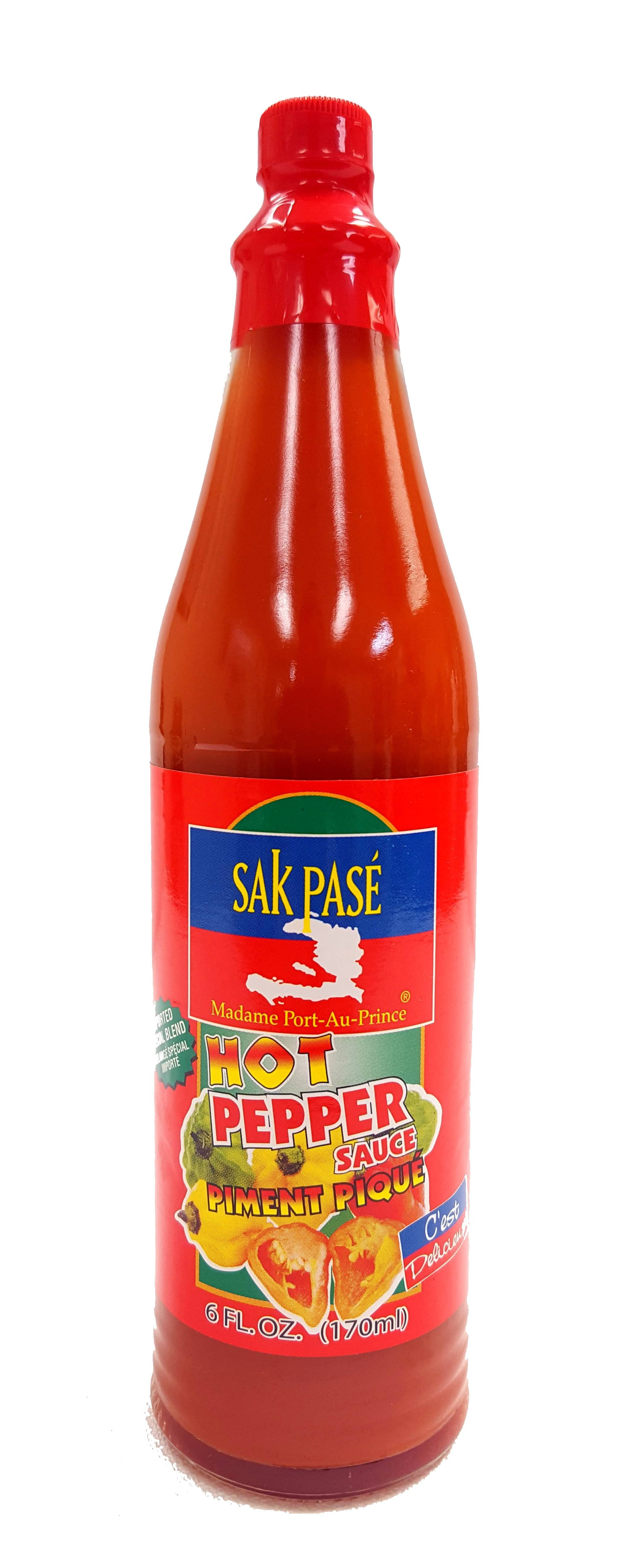 SAK PASE HOT PEPPER SAUCE 6oz