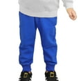 thumbnail image 2 of XinLfly Toddler Boys Cotton Active Jogger Sweatpants,Kids Casual Athletic Solid Color with Pocket Elastic Breathable Trousers,Blue,12M, 2 of 7