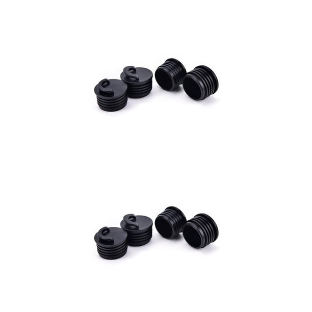 Kenally Paquete de 12 Kayak Scupper Stopper Inflable Boat Canoe Dinghy Orificios de drenaje Tapones de goma Universal Portable Canoeing Type1 NO1 Kenally CBP590035