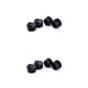 thumbnail image 4 of Kenally Paquete de 12 Kayak Scupper Stopper Inflable Boat Canoe Dinghy Orificios de drenaje Tapones de goma Universal Portable Canoeing 3.8 cm 2piezas Kenally CBP590034, 4 of 6
