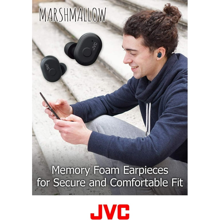 JVC HAA10TP Inner Ear Headphones with Microphone Pink