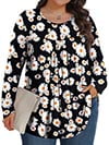 1 Long Sleeve Daisy Floral