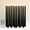 Black, variant on VIIONLG Navy Blue Flameless Taper Candles Art Deco Flickering LED Battery Operated with Remote Timer, Set of 12