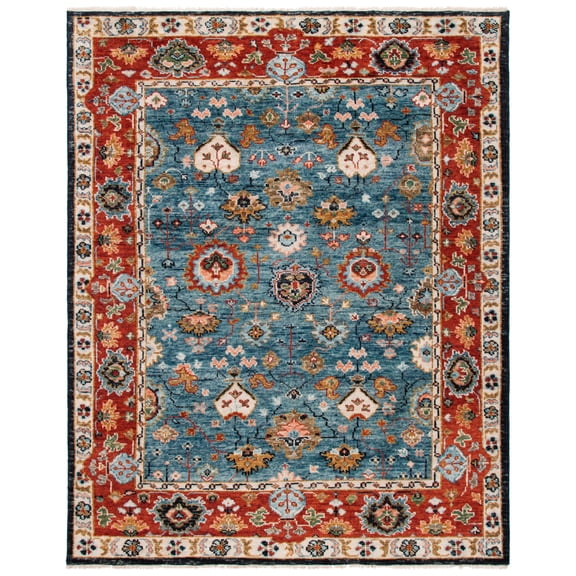 Safavieh SRK117M Samarkand Blue / Red