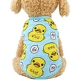 thumbnail image 1 of Chaleco De Perro Mascota De Pato Amarillo Grande De Dibujos Animados, Ropa De Primavera Y Verano Para Mascotas, Suministros Suaves Y Cómodos Para Mascotas Serendint PT002744-01, 1 of 5