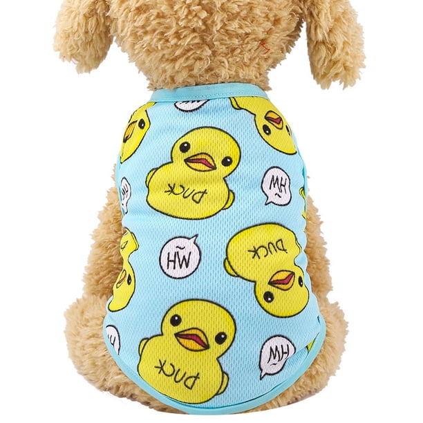 Chaleco De Perro Mascota De Pato Amarillo Grande De Dibujos Animados, Ropa De Primavera Y Verano Para Mascotas, Suministros Suaves Y Cómodos Para Mascotas Speravity PT002744-03