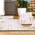 thumbnail image 4 of Washable Area RugMoroccan Entryway Rug Area Rug Stain Resistant Non-Slip Accent Rug Distressed Trellis Floor Carpet for Indoor Front Entrance Kitchen Bathroom, Navy, 2' x 3', 4 of 9
