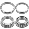 thumbnail image 6 of JADODE Trailer Axle Hub Bearings Kits L44649/10 L68149/11 Seal 10-19（171255TB）3500 Lbs Trailer Axle Straight Spindles with Grease Seals Dust Cover and Cotter Pin Trailer Wheel Hub Bearing Kits 2pc, 6 of 7