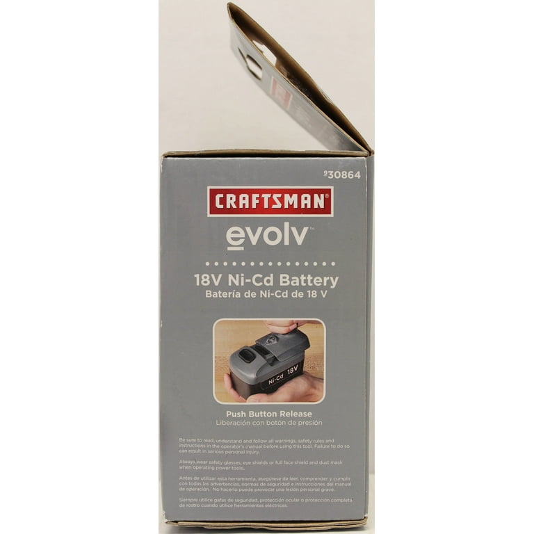 Powerful Craftsman Evolv 18v Ni Cd Battery for Reliable Power Supply Walmart