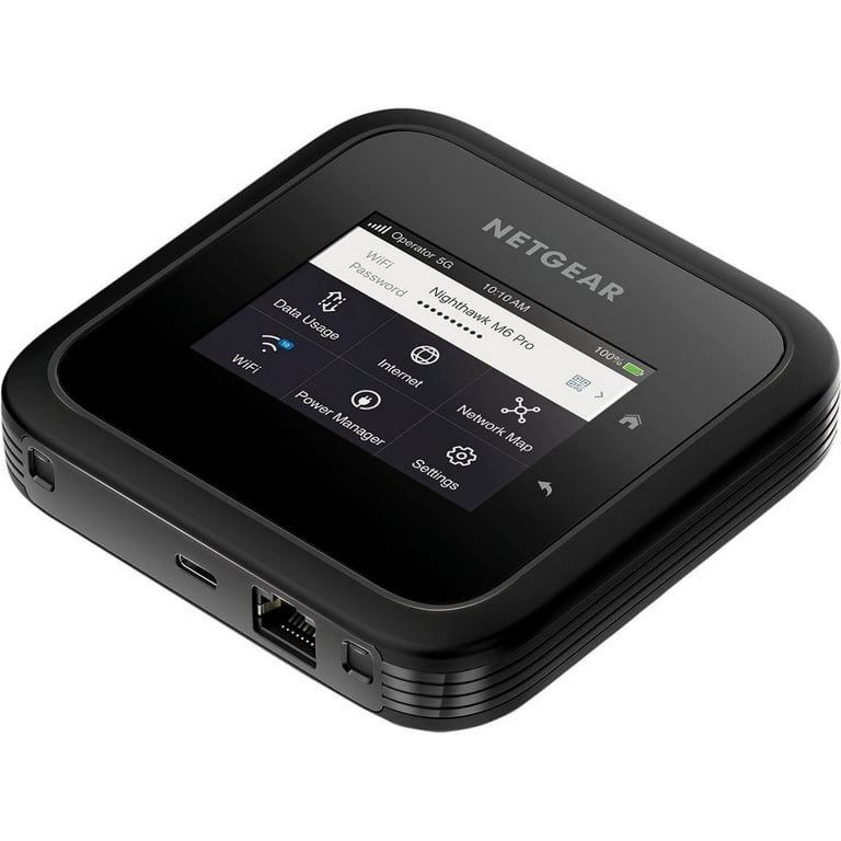 NETGEAR MR6500-1A1NAS 5Gモバイルルーターunlock済み NETGEAR Nighthawk® M6 Pro 5G mmWave WiFi 6E Mobile Hotspot