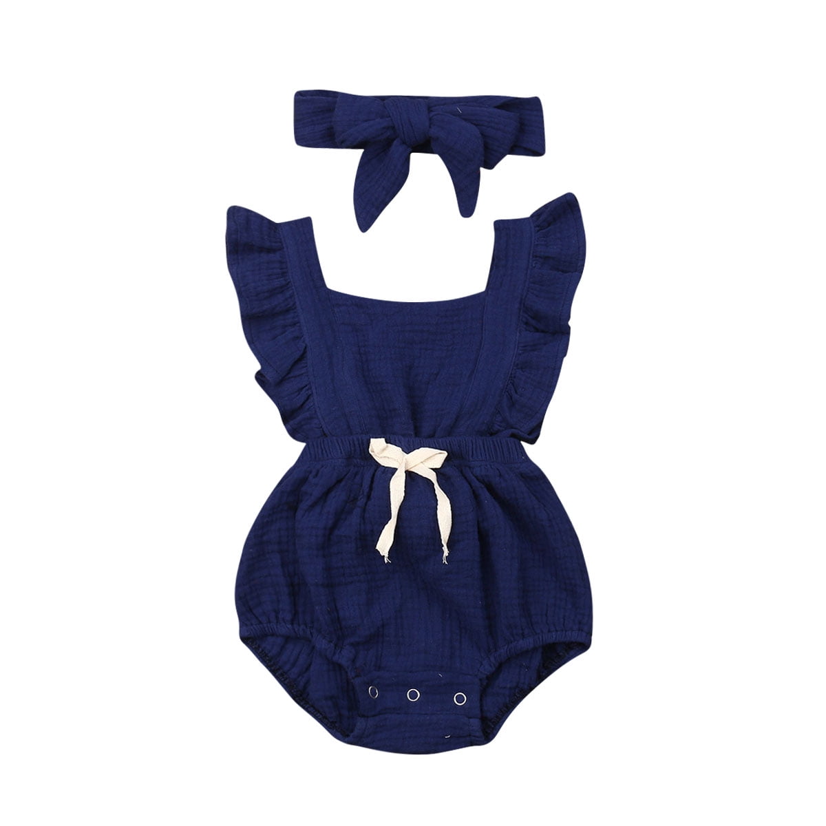 ViWorld Infant Baby Girl Twins Bodysuit Newborn Ruffles Romper Sunsuit Outfit Princess Clothes ViWorld Infant Baby Girl Twins Bodysuit Newborn Ruffles Romper Sunsuit Outfit Princess Clothes