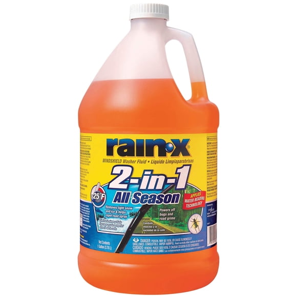 Rain-x 2 Pack 2 in 1 All Season (-25) Washer Fluid Net Wt 25563 Fl Oz, 25563 Fluid Ounce