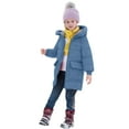 thumbnail image 4 of LIJCC Toddler Girls Long Puffer Jacket Outwear with Hood Kids Thicken Padded Down Coat Water-Resistant Quilted Insulated Winter Coat Winter Puffer Coat, 4 of 6