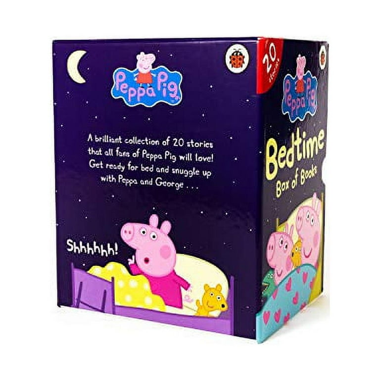 Peppa Pig Bedtime Box of Books 20 Stories Ladybird