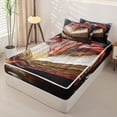 thumbnail image 2 of Homewish Vintage Dragon Zipper Twin Comforter Sets with Fitted Sheet and 2 Pillowcases,Magic Book Zipper Bedding Set For Kids Boys,Black Reversible,4 Pieces, 2 of 7