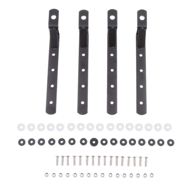 Kit de montaje de alforjas Cola Seguridad Negro Herramientas