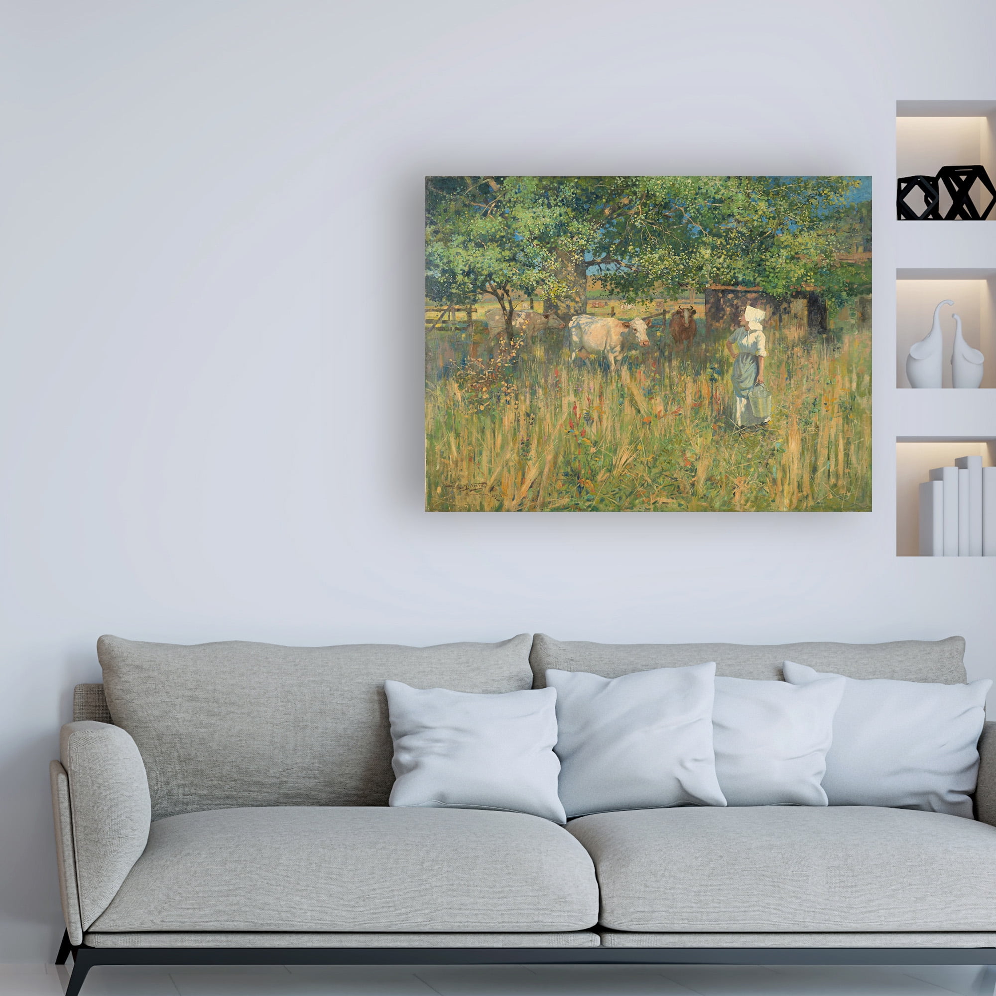James M. Nairn 'Tess' Canvas Art