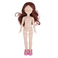 thumbnail image 1 of Muñeca articulada con de 1/6, cuerpo femenino desnudo, muñeca pulgadas con y pelucas para maquillaje y disfraces de bricolaj Cabello Hugo BJD Doll Nude Body, 1 of 10