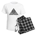 thumbnail image 4 of CafePress - Celtic Pyramid Women's Light Pajamas - Women's Short Sleeve Print T-Shirt and Pants Light Cotton Pajama Set, 4 of 7
