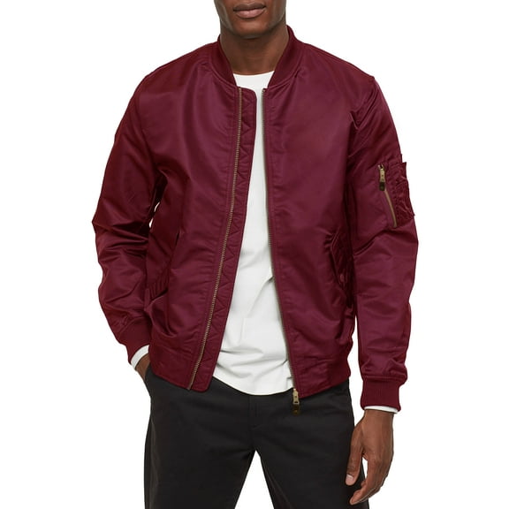 Ma Croix Mens MA-1 Premium Bomber Jacket Flight Jacket Outerwear