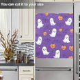 thumbnail image 3 of Yayeee Magnetic Dishwasher Cover for The Front Decoration Home Kitchen Machine Sticker Protector, Halloween Purple Ghosts, 3 of 6