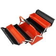 thumbnail image 4 of Folding Tool Storage Box, 3 Layer 5 Tray Portable Cantilever Toolbox Painting Finish Multifunctional  for Workshop Garage, 4 of 7