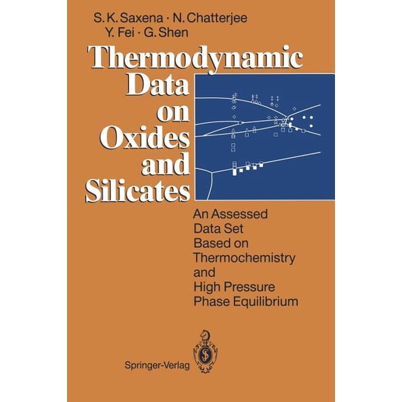 Thermodynamic Data on Oxides and Silicates: An Assessed Data Set Based on Thermochemistry and High Pressure Phase Equilibrium