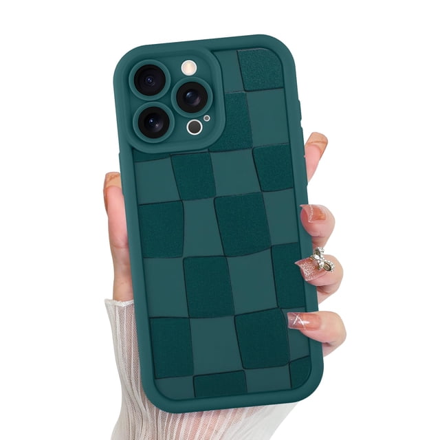 Funda de teléfono KANGHAR compatible con iPhone 15 Pro - Verde