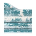thumbnail image 5 of Jill Zarin Uptown Collection Area Rug - Lexington Avenue (9' x 12' 2" Rectangle Turquoise/Ivory), 5 of 6
