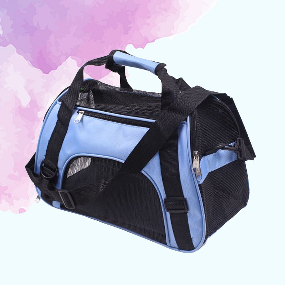Luxshiny Dog Carrier with Ventilated Mesh and Adjustable Straps Comfortable Outdoor Pet