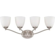 Nuvo Lighting  60/5054  Bathroom Fixtures  Patton ES  Indoor Lighting  Vanity Light  ;Brushed Nickel