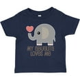 thumbnail image 3 of Inktastic My Abuelita Loves Me Grandchild Gift Boys or Girls Toddler T-Shirt, 3 of 5
