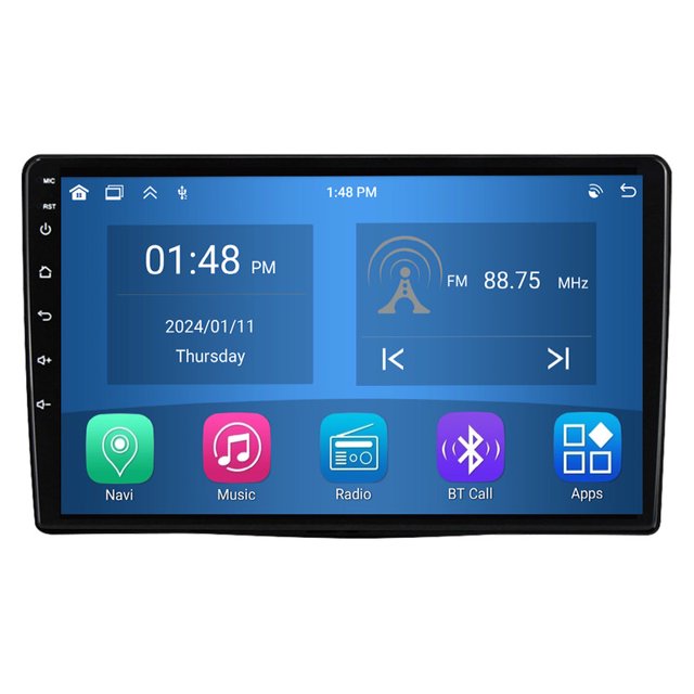 RoverOne 4+64GB Car Stereo CarPlay GPS Navigation Bluetooth for Fiat 500L 2012-2017 Android Touch Screen Player