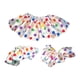 thumbnail image 4 of Conjunto de puños de cuello de payaso, fácil de usar, accesorio fotográfico para fiesta, disfraz de Halloween para festival Puntos de colores, 4 of 8
