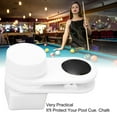 thumbnail image 4 of Practical Billiard Chalk Clip, Protective Effect Pool Cue Chalk Clip  for Billiard Halls Black,White,Blue, 4 of 7