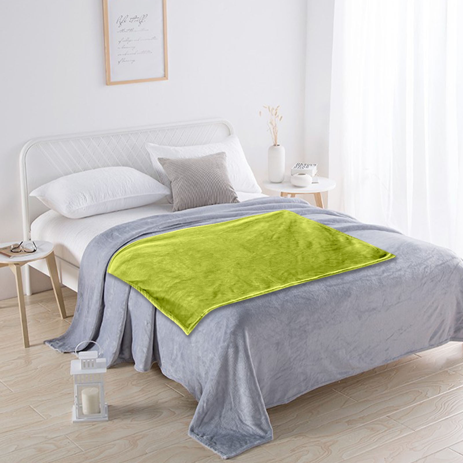 Gentle Soft Fleece Blankets - Soft Lightweight Plush Cozy Fuzzy Luxury Warm Winter Blanket Microfiber, Room Home Decor Gifts for Women and Men, 78x90 inches