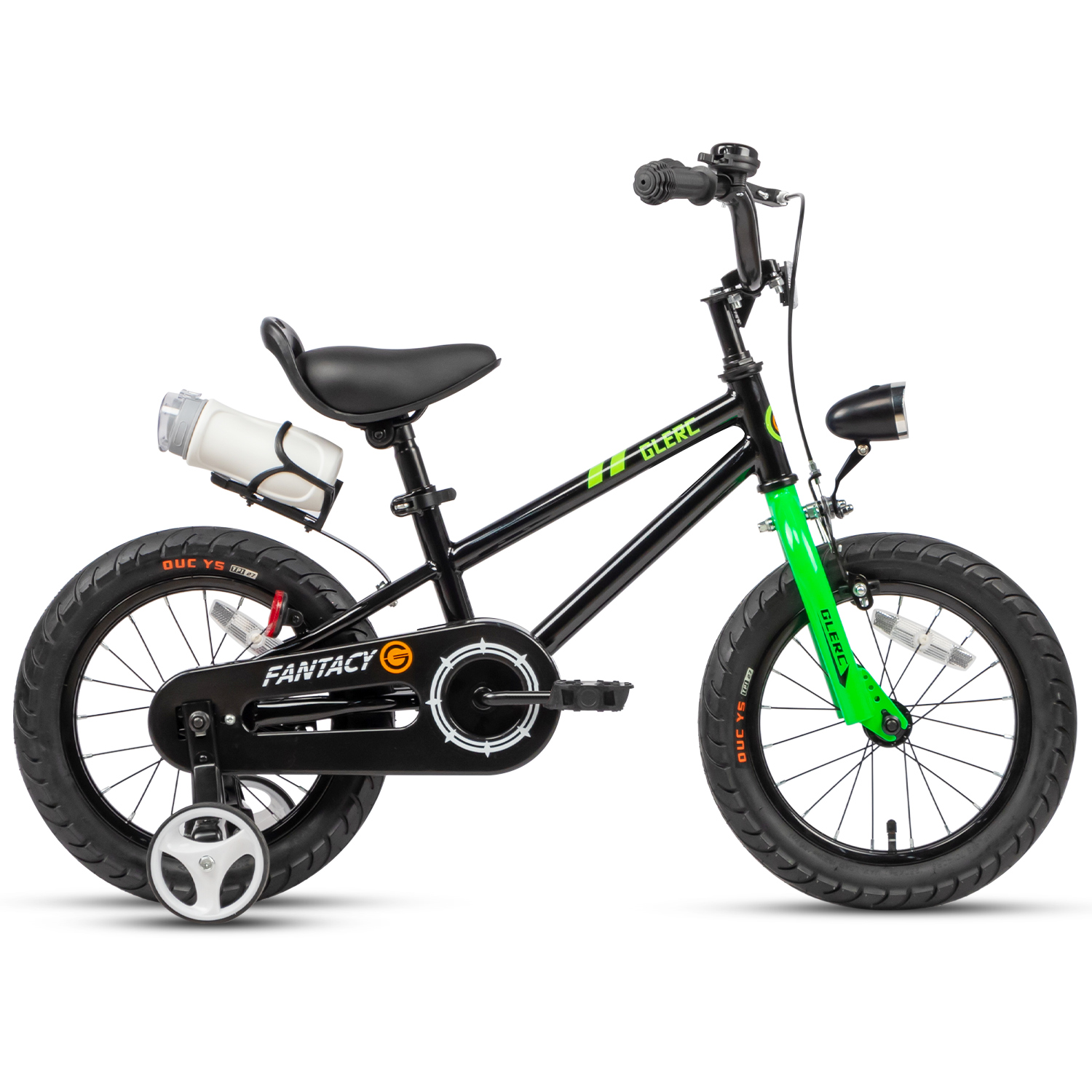 Glerc 12 Inch Toddler Bike with Training Wheels and Light photo 8