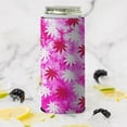thumbnail image 2 of 2 Pieces Neoprene Beer Can Cooler Insulated Collapsible Can Sleeves Maple Leaves Purplish Red Soda Beer Can Covers for Energy Drink & Beer, 2 of 4