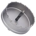 thumbnail image 3 of Holes Saws Drill Bit, Split Design Hole Saw  for Metal 100mm / 3.94in, 3 of 8