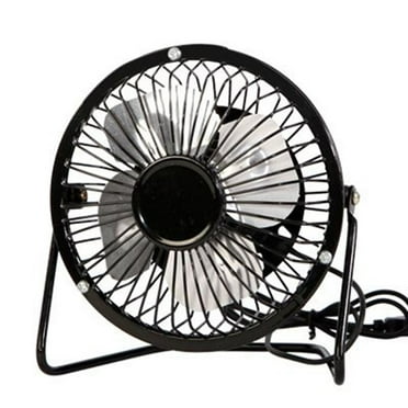 4 inch Personal Fans,USB Small desk Quiet Fan, 360° Rotation Mini Portable Table Fan,Air Cooling Electric Fans for Home Office Bedroom Travel Camping