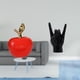thumbnail image 2 of Estatua,Escultura de fruta artificial,estatua y artesanía,Estatua del gesto de la roca,Estatuas y figuras de dedos con gestos de música rock,Esculturas de resina con estantes modernos y, 2 of 8