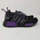 thumbnail image 4 of Adi - das NMD R1 Black Active Purple Grey Kings Ravens GW5664 Men's Shoe Size 8.5, 4 of 6
