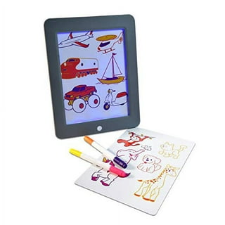 Writing and Drawing Board Doodle Board Toys LED Writing Tablet with Stylus  Smart LED Smooth Writing Portable Colorful Drawing Accessories Writing