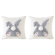 thumbnail image 1 of Case Almohada Conejito Pascua 45x45cm Conejo Felpa (beige La Espalda Conejo), 1 of 5