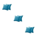 thumbnail image 4 of Bearachild 2 Pieces Solid Color Pillow Covers Pillowcase Accessories Living Case Cushion Rustic Room Zipper Furniture with Car Azul 3Conjunto, 4 of 6