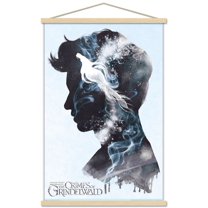 Fantastic Beasts: Crimes Of Grindelwald - Newt Illustration Wall Poster with Wooden Magnetic Frame, 22.375" x 34"